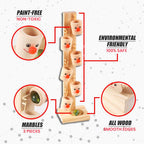 MarbleFun! Clown Wooden Tree Track