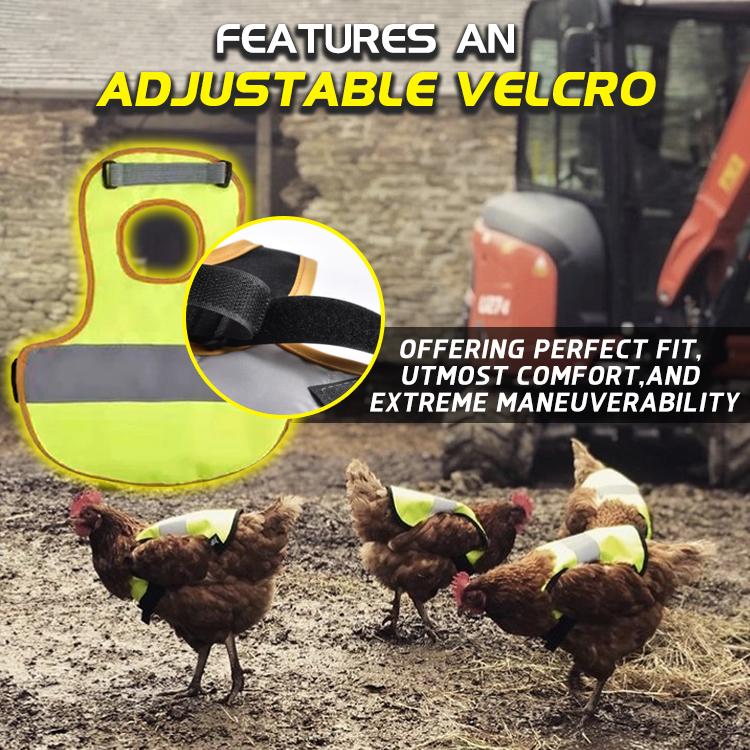 Poultry+ Chicken Reflective Vest
