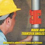 Side-Q Folding Magnetic Pipeline Angle Ruler
