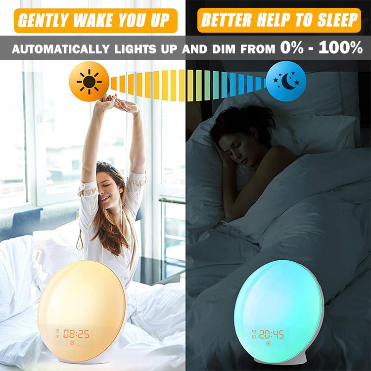 Sleepie Sunrise Simulation WiFi Controlled Alarm Clock