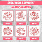 Pick-A-Card Macaron Custom Wax Seal Stamps