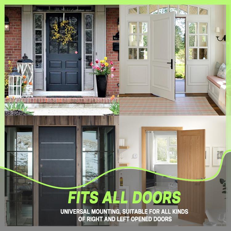 Modern No-Slam Spring Door Closer