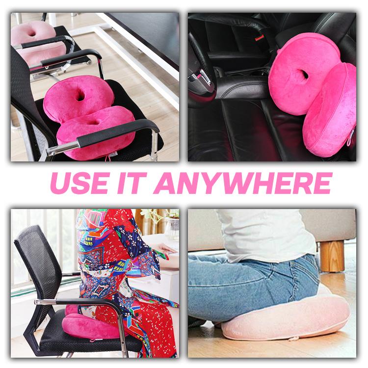 Cushie Dual Comfort Orthopedic Cushion