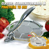 FastCook Stainless Steel Tortilla Press