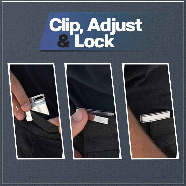 Invisible Buckle Belt for All Sizes