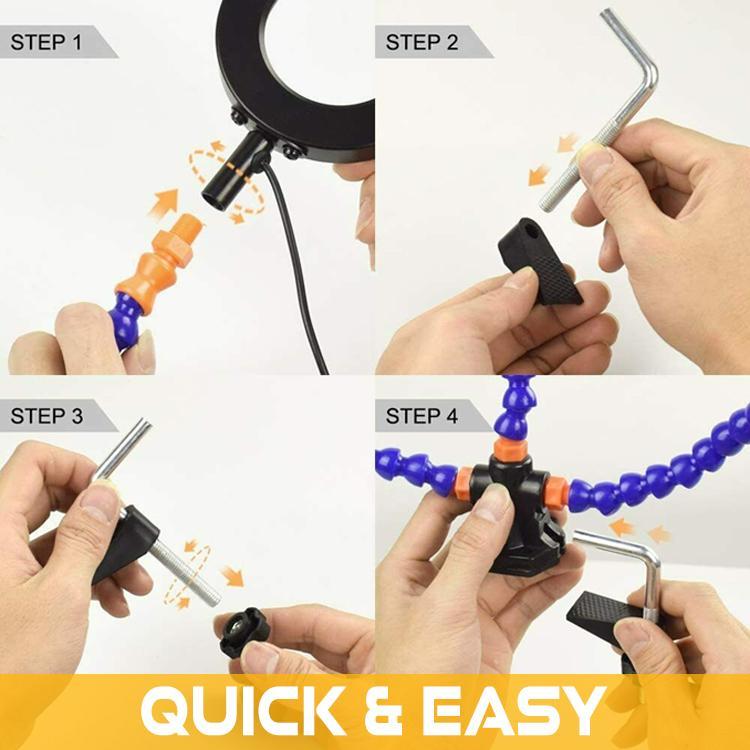 Table Clamp Soldering Station