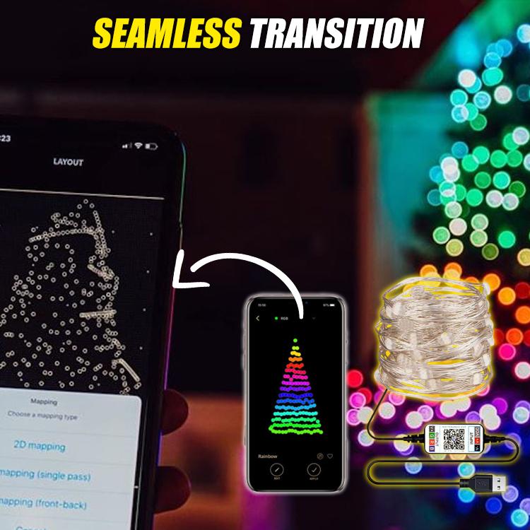 APPfx Customizable App Controlled Smart Christmas Lights