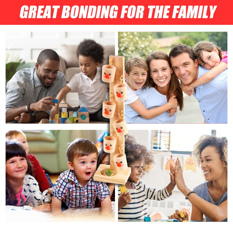 MarbleFun! Clown Wooden Tree Track