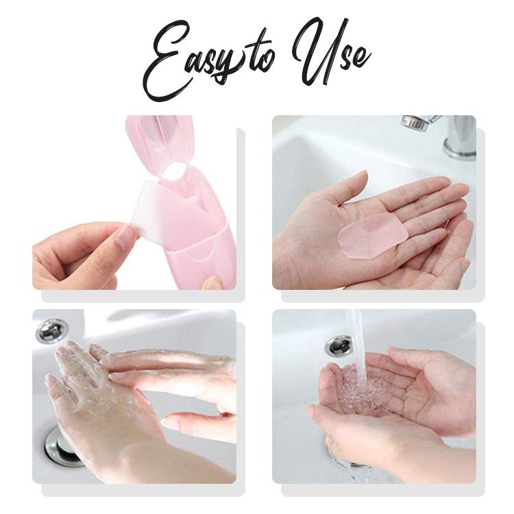 Single-Use Disinfecting Hand Soap Sheets