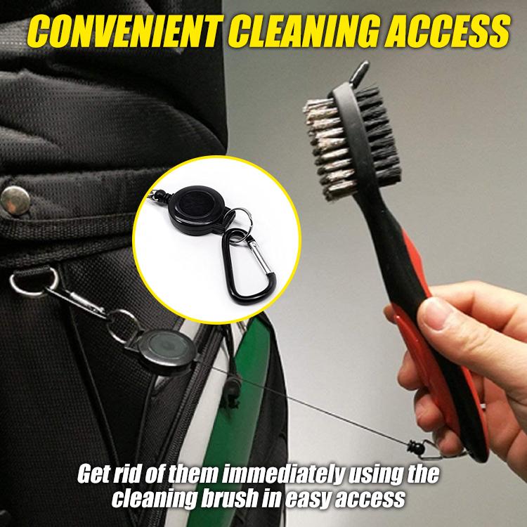 GolfBox Golf Club Brush and Groove Cleaner