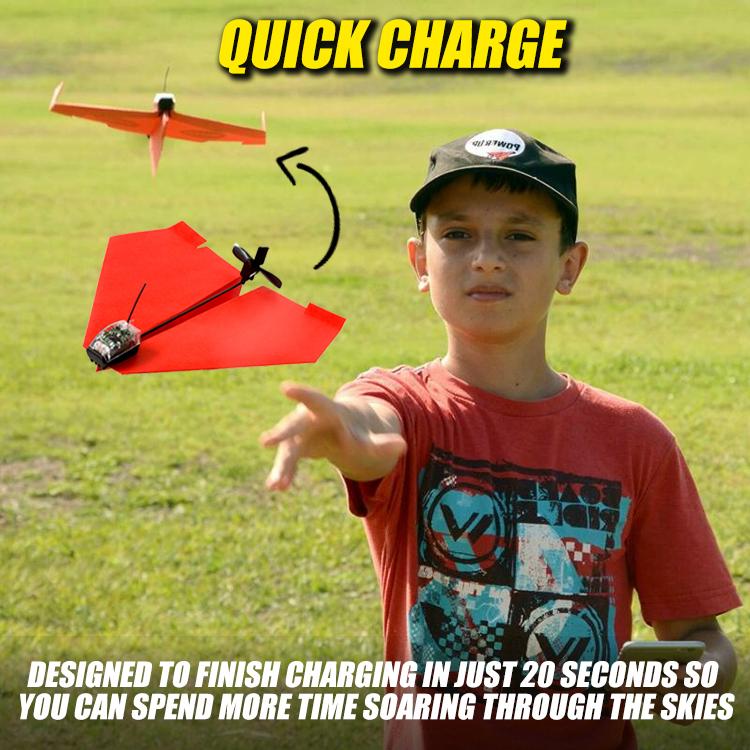 FlySmart Smartphone-Controlled Paper Airplane