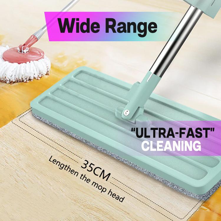 Handsfree Lazy Scraping Flat Mop