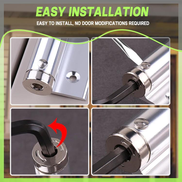 Modern No-Slam Spring Door Closer