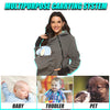 Mimi Kangaroo Hooded Sweatshirt Baby Carrier