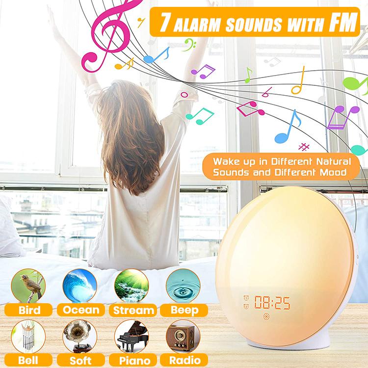 Sleepie Sunrise Simulation WiFi Controlled Alarm Clock