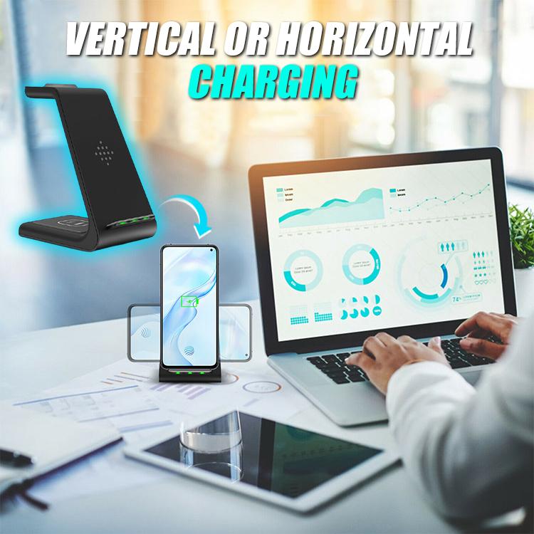 Wowwie 3 In 1 Fast Wireless Charger