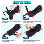 BodyProtect Adjustable Elastic Foot Ankle Brace