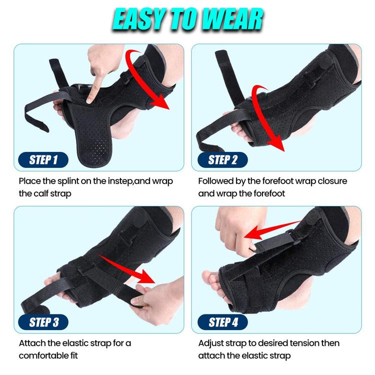 BodyProtect Adjustable Elastic Foot Ankle Brace