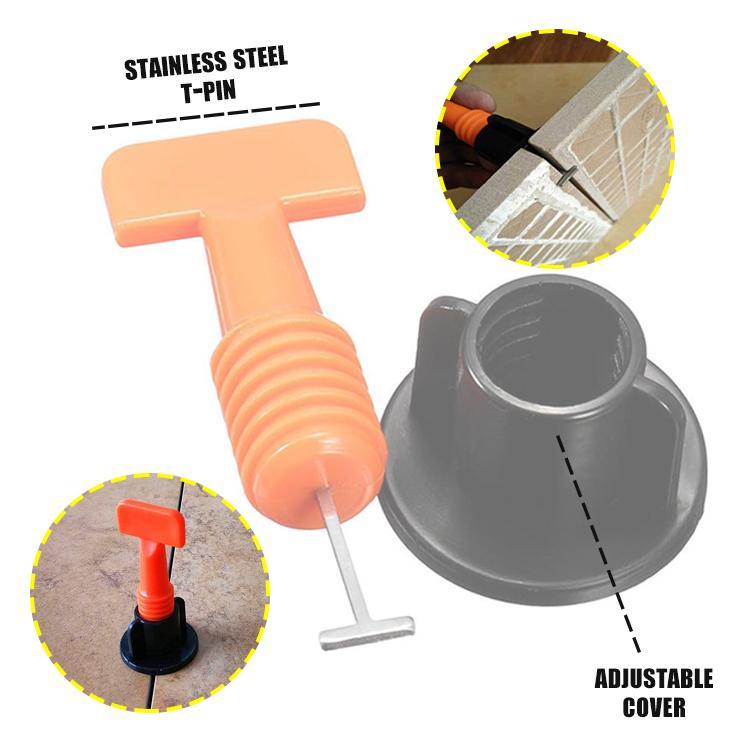 Reusable Anti-Lippage Tile Leveling Spacers