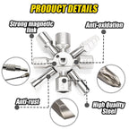 HMEB 10-in-1 Multifunction Cross Switch Key Wrench