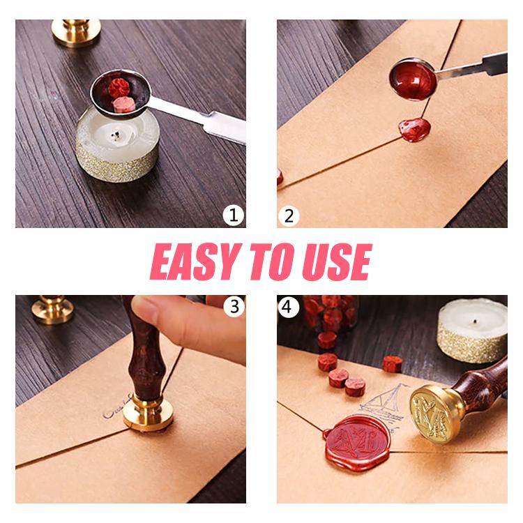 Pick-A-Card Macaron Custom Wax Seal Stamps