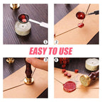 Pick-A-Card Macaron Custom Wax Seal Stamps