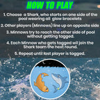 GLOSwim LED Pool Tag Bracelets