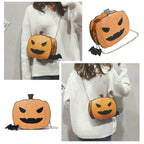 Halloween Pumpkin Handbag Sling Bag