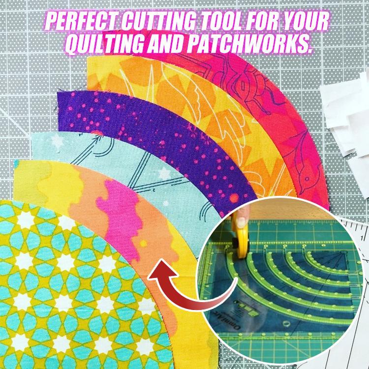 GCrafty Sewing and Quilting Cutter Rulers Set