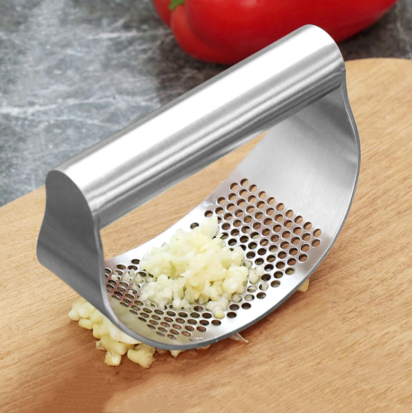Magic Press™ Stainless Steel Garlic Press