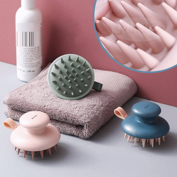 Multifunctional Scalp Massaging Brush