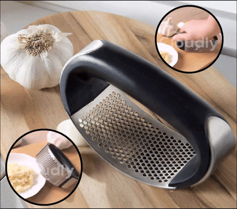 Magic Press™ Stainless Steel Garlic Press