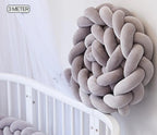 Braided Baby Crib Bumper