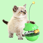 Interactive Track Ball Cat Feeder