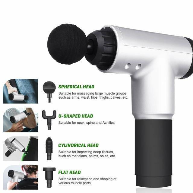 Recovery Elite™ 4 in 1 Deep Muscle Massage Gun