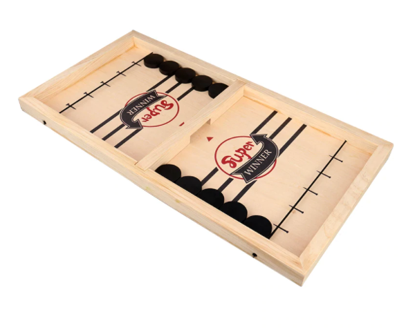 Wooden Sling Hockey Board Game