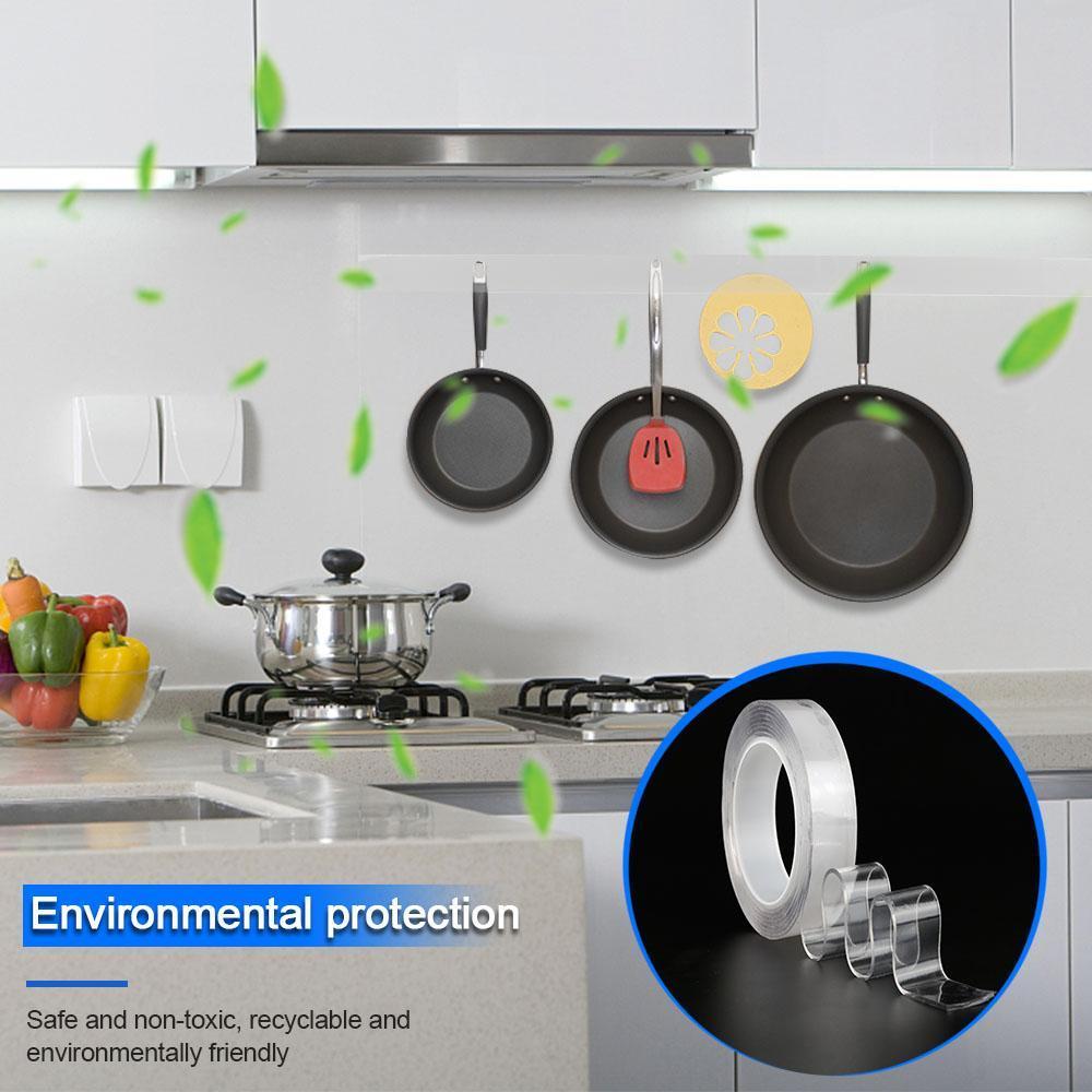 Reusable Double-Sided Gel Sticky Tape