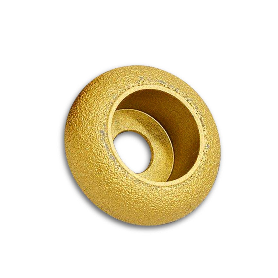 WoodShapes Concave Grooved Angle Grinder Stone