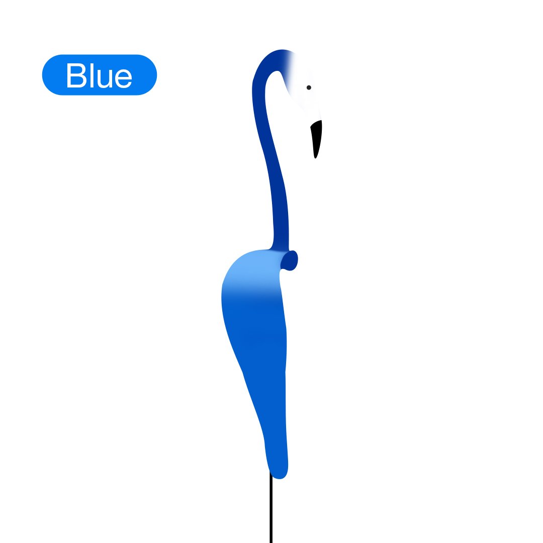 EDENIC Swirl Bird Wind Motion Decoration