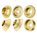 WoodShapes Concave Grooved Angle Grinder Stone