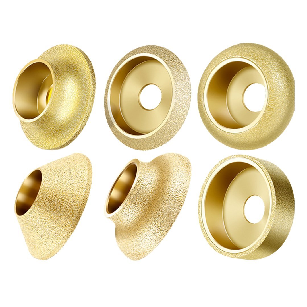 WoodShapes Concave Grooved Angle Grinder Stone