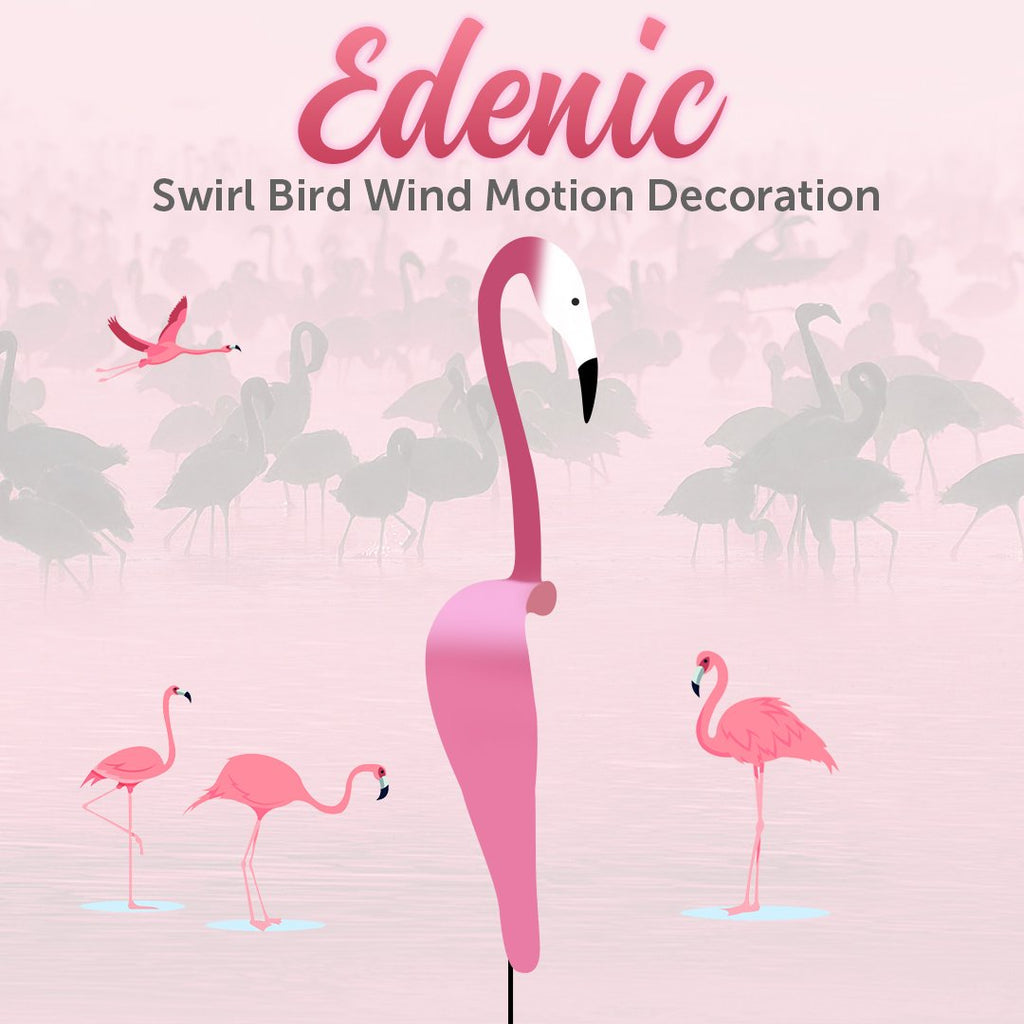 EDENIC Swirl Bird Wind Motion Decoration