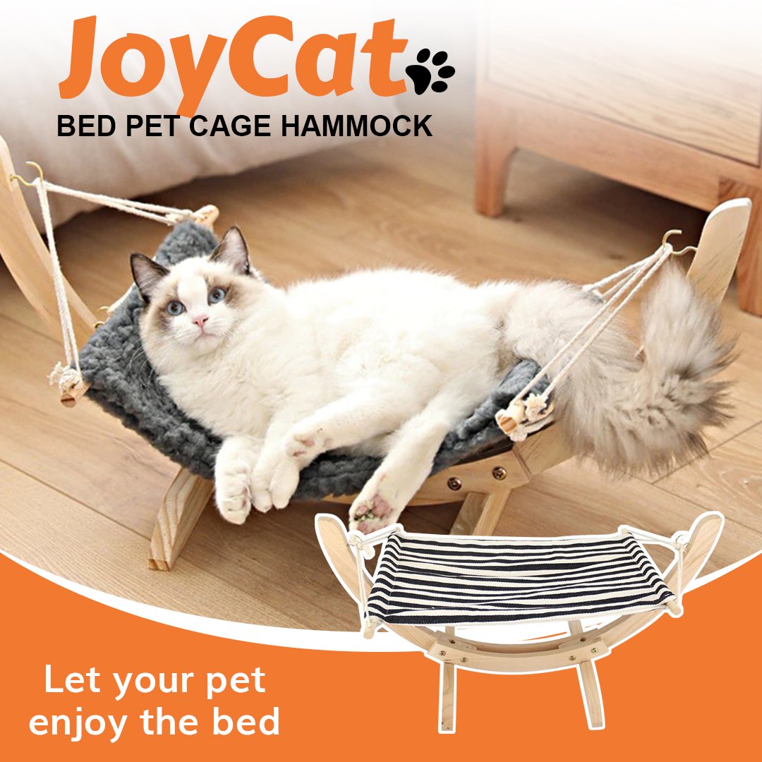 JOYCAT Modern Wood Cat Hammock