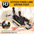 HJ Line Positioning Zipper Foot