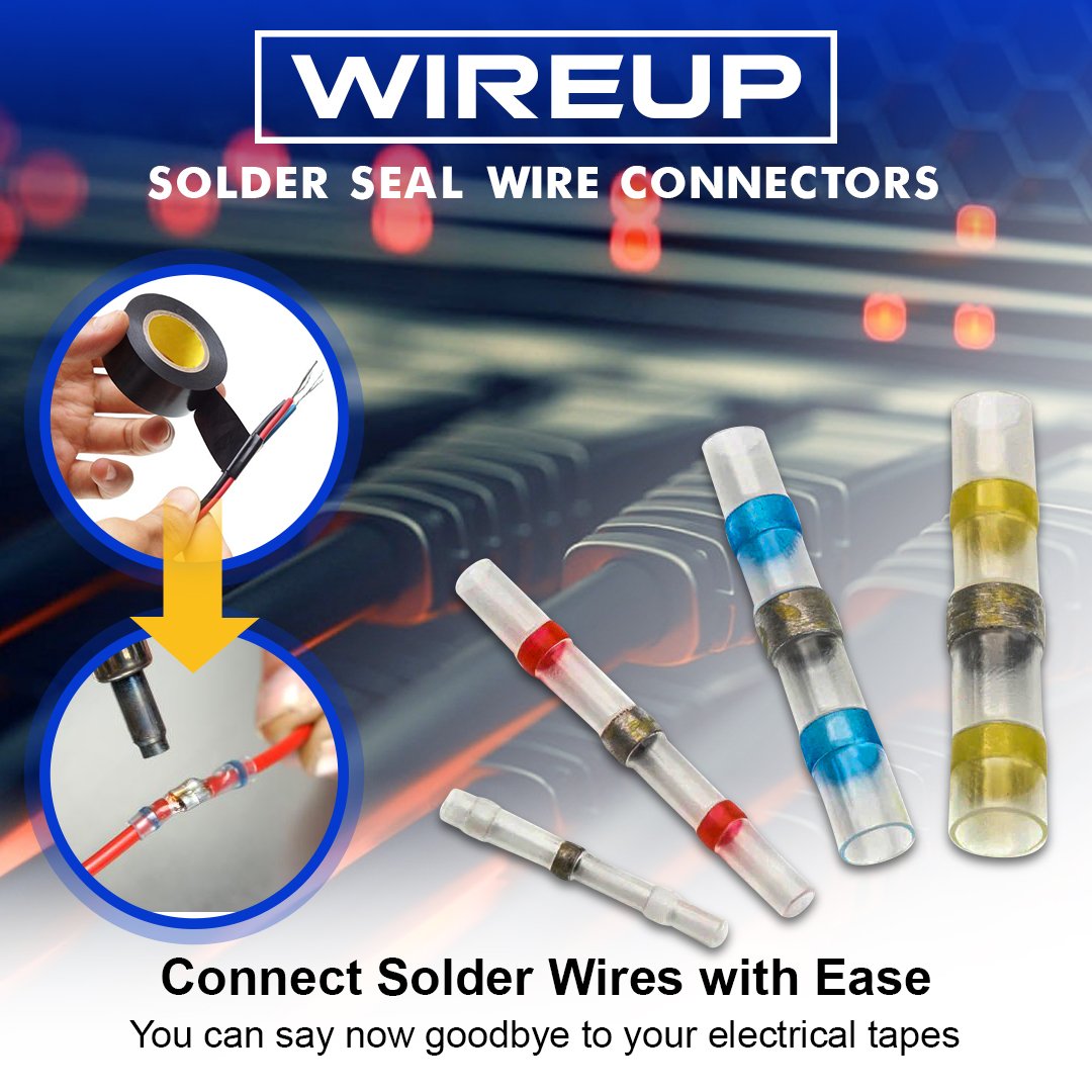 WireUp Heat Shrink Wire Connectors