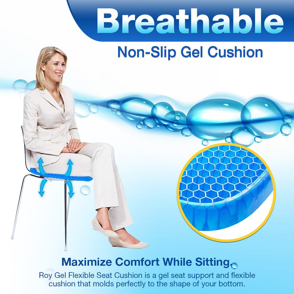ROY Gel Flexible Seat Cushion