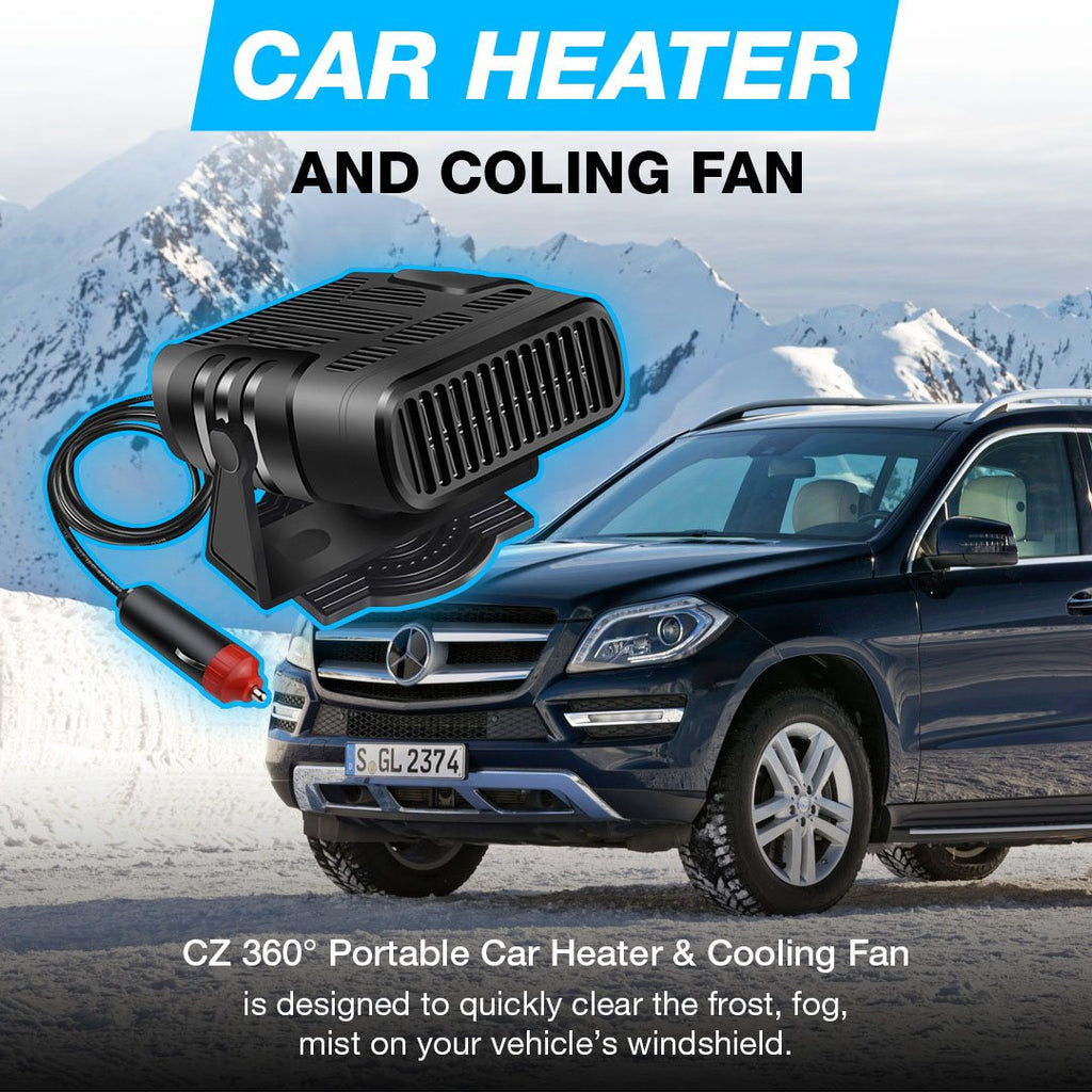 CZ 360° Portable Car Heater & Cooling Fan