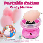 SweetSnax™️ Mini Cotton Candy Machine