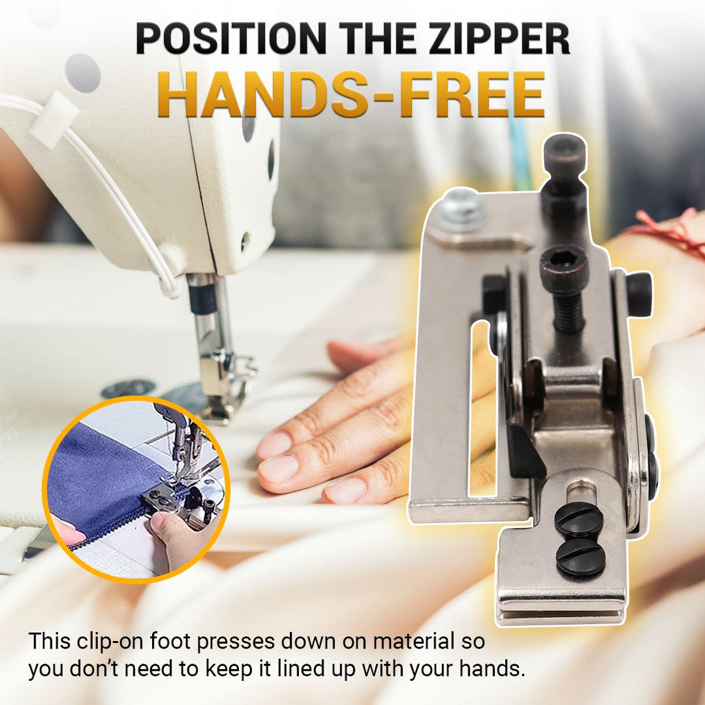 HJ Line Positioning Zipper Foot
