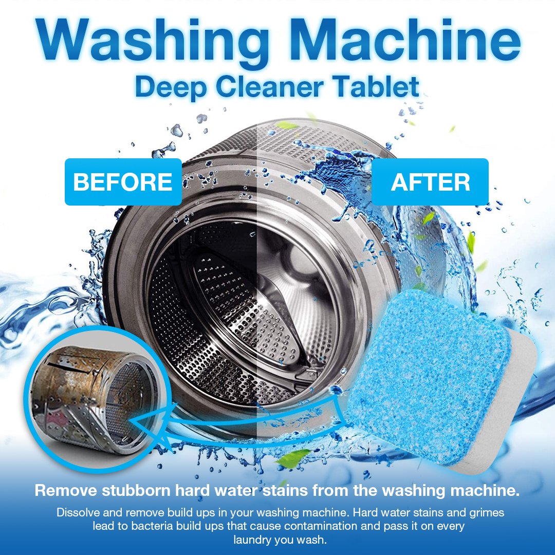 WashBuddy Washer Deep Cleaning Tablet